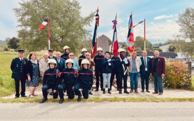 Les Cadets et Cadettes de la Sécurité Civile lors de la Commémoration du 8 Mai